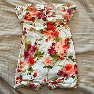 Lou Lou & Company Floral Romper 2t, nwot